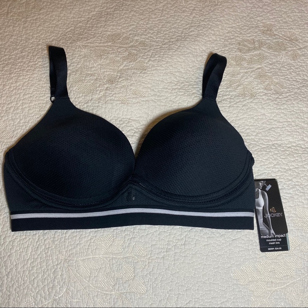 Jockey Moulded Cup Mesh Bra